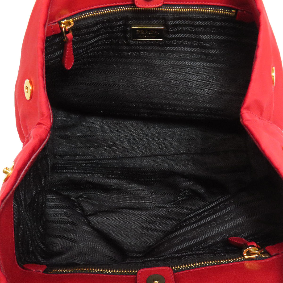 PRADA プラダ フィオッコ ハンドバッグ ナイロン レディース 中古