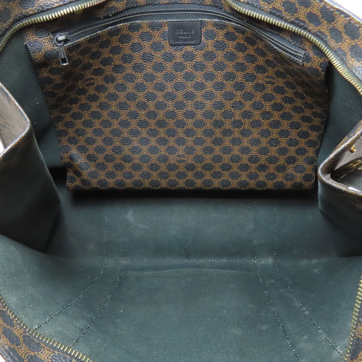 CELINE セリーヌ マカダム柄 トートバッグ PVC レディース 中古
