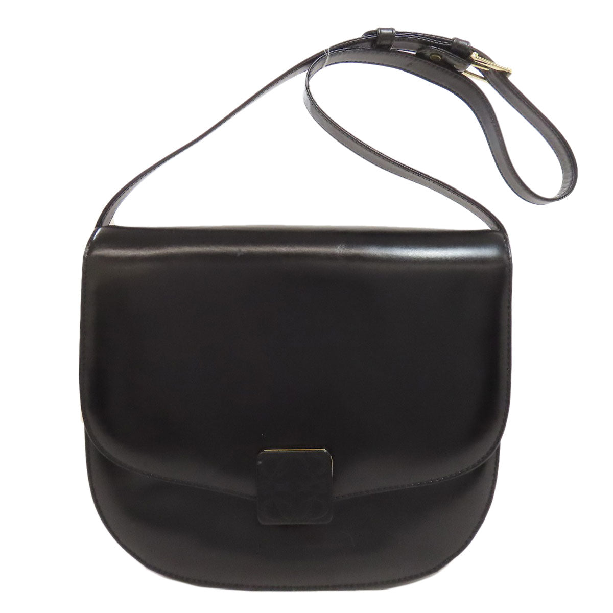 LOEWE ロエベ アナグラム ショルダーバッグ カーフ レディース 中古
