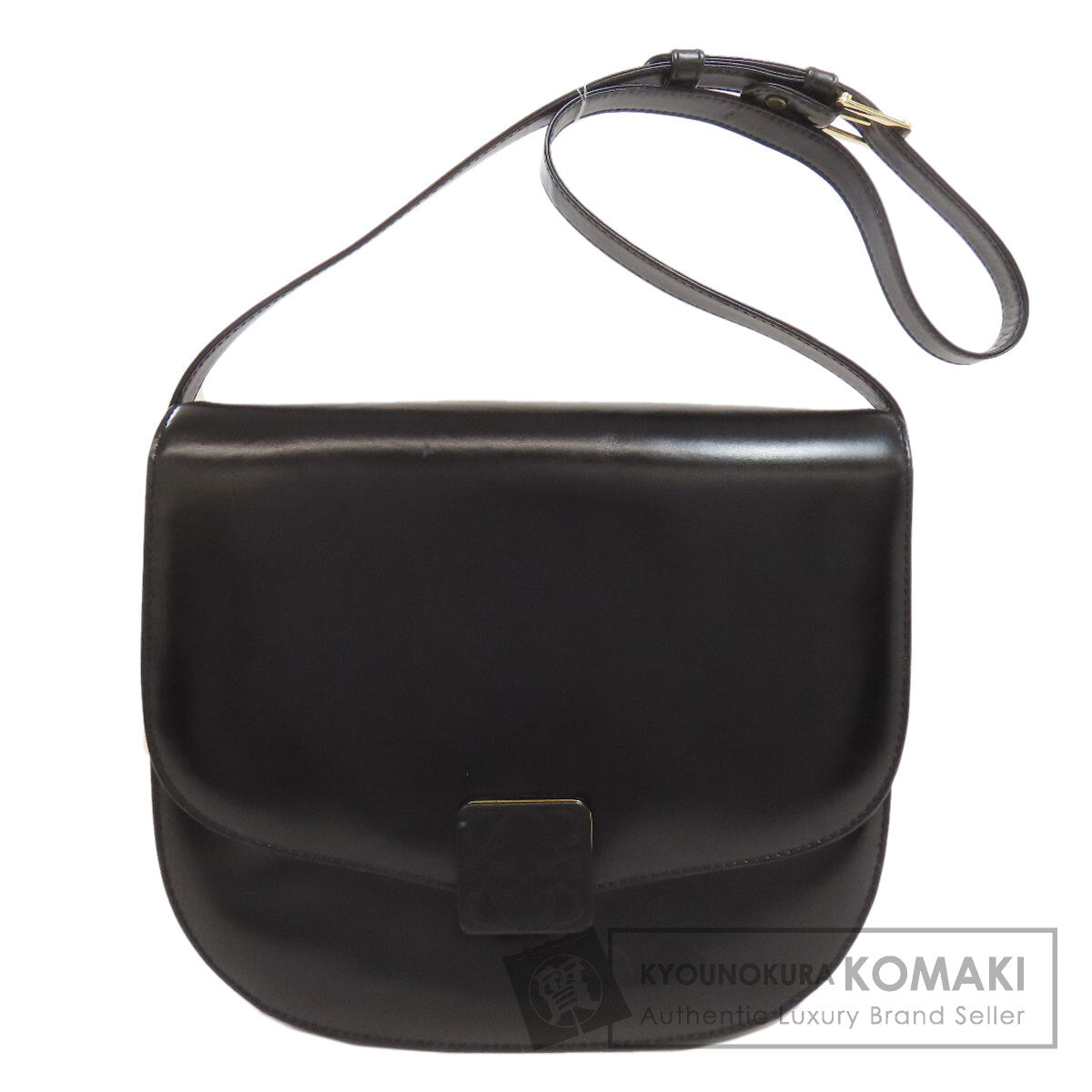 LOEWE ロエベ アナグラム ショルダーバッグ カーフ レディース 中古