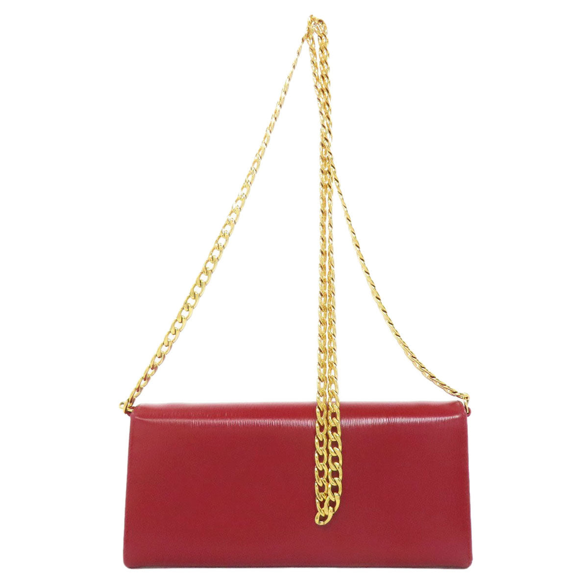 PRADA プラダ チェーンウォレット 長財布（小銭入れあり） サフィアーノ レディース 中古