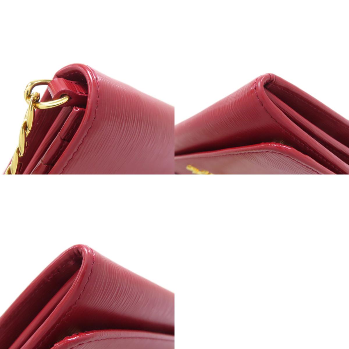 PRADA プラダ チェーンウォレット 長財布（小銭入れあり） サフィアーノ レディース 中古