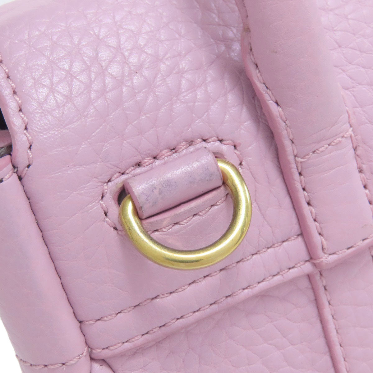 MULBERRY マルベリー ミニ ベイズウォーター 2WAY ハンドバッグ レザー レディース 中古