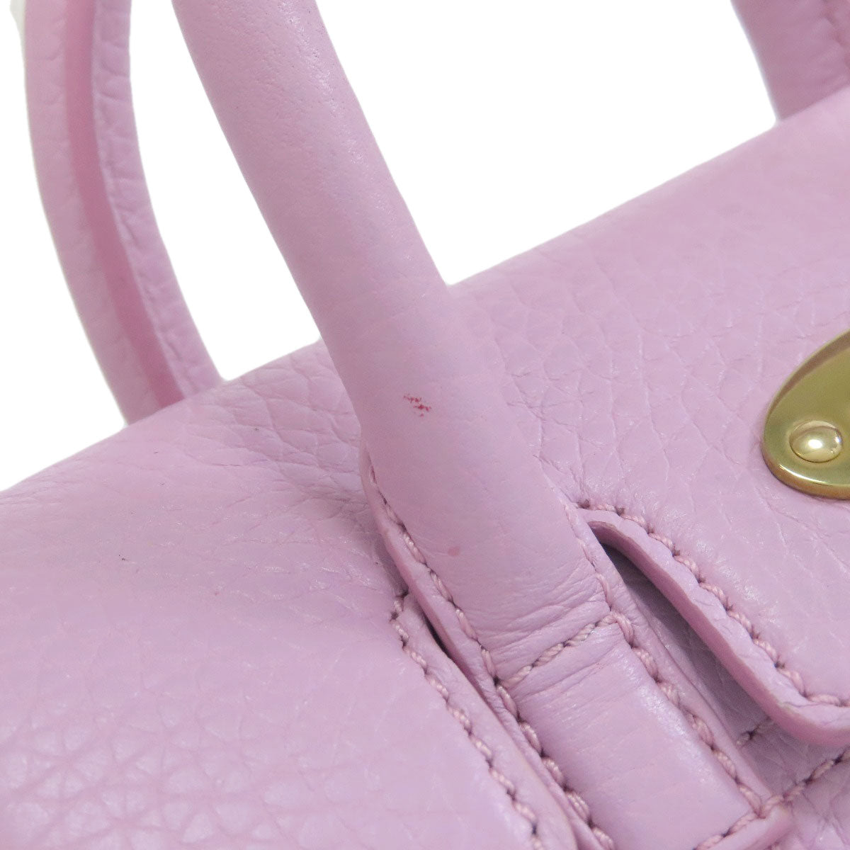 MULBERRY マルベリー ミニ ベイズウォーター 2WAY ハンドバッグ レザー レディース 中古