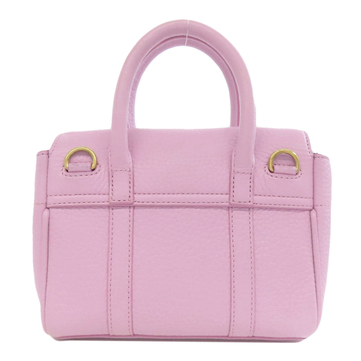 MULBERRY マルベリー ミニ ベイズウォーター 2WAY ハンドバッグ レザー レディース 中古