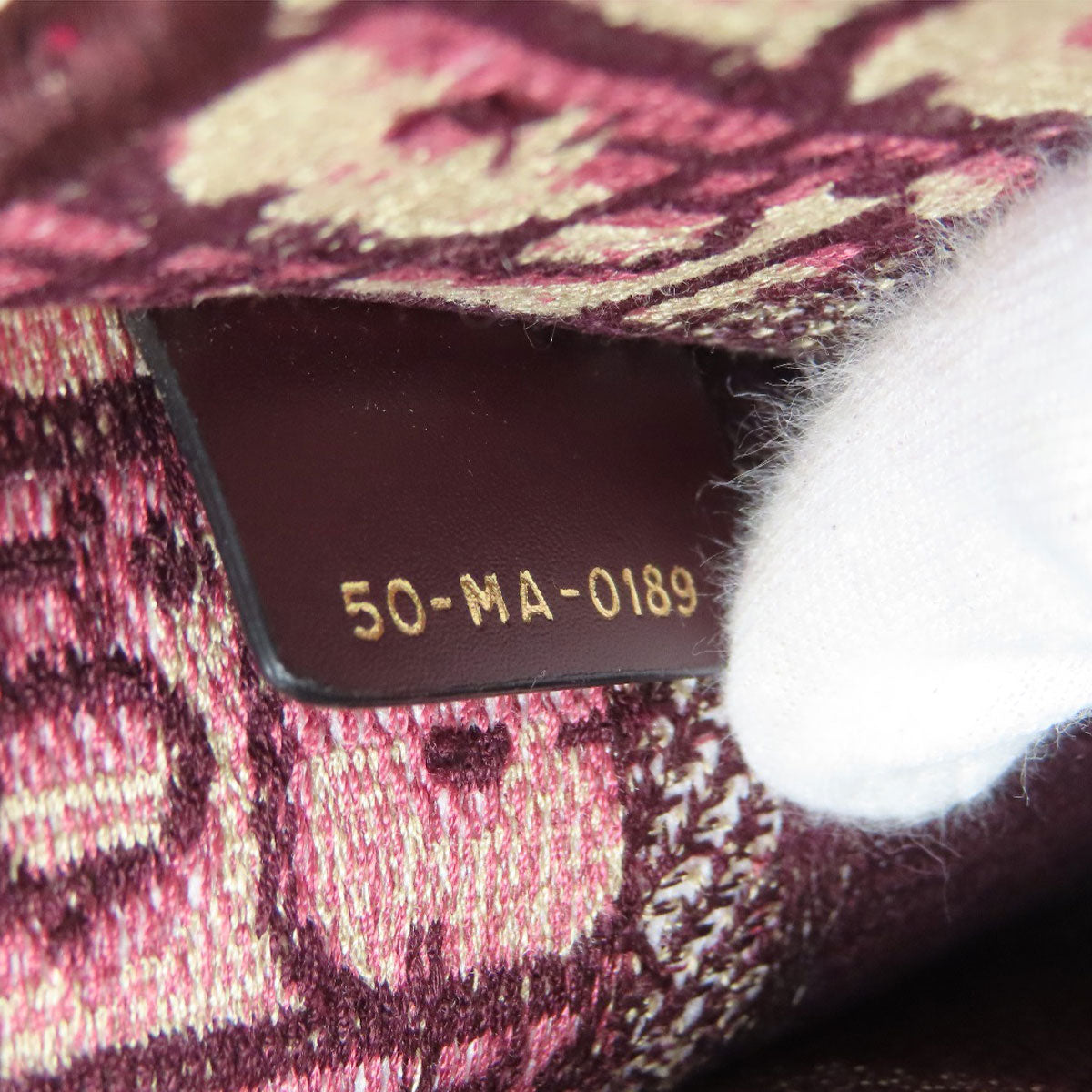 CHRISTIAN DIOR クリスチャンディオール ブックトートミニ ハンドバッグ キャンバス レディース 中古