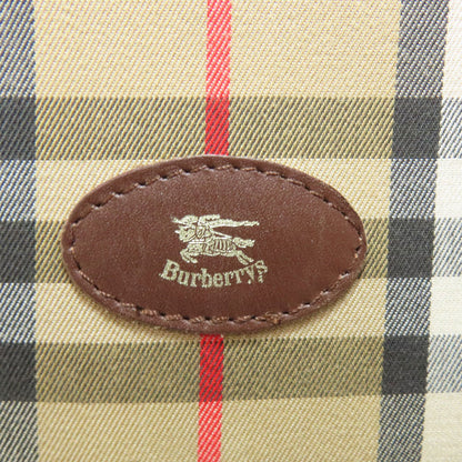 BURBERRY バーバリー ノバチェック ショルダーバッグ キャンバス レディース 中古