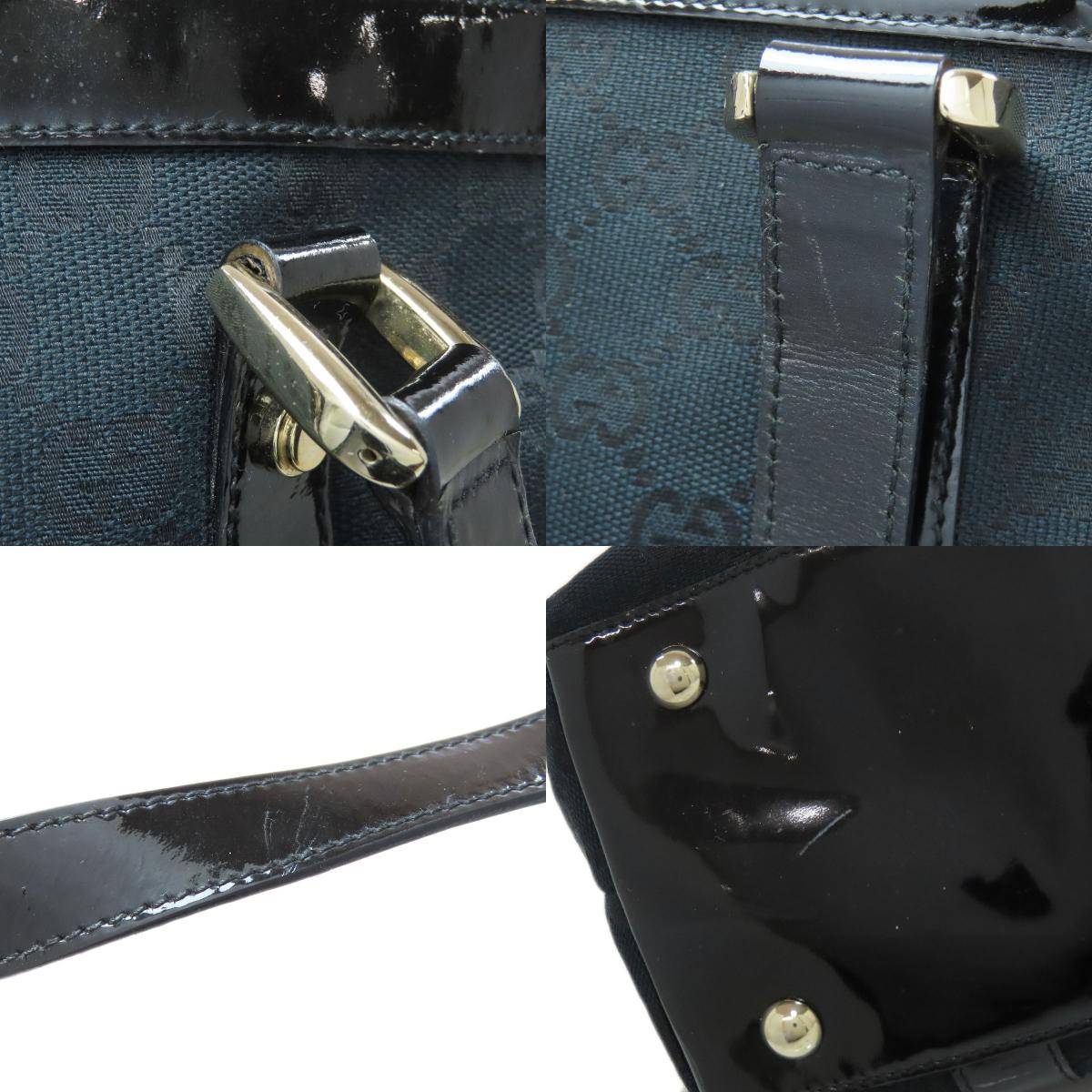 GUCCI グッチ 141470 アビー GG ハンドバッグ キャンバス レディース 中古