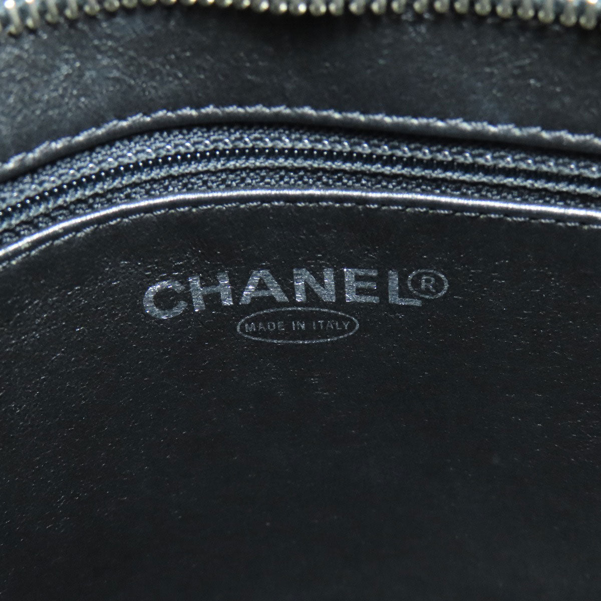 CHANEL シャネル 復刻トート シルバー金具 トートバッグ グレインド カーフスキン レディース 中古