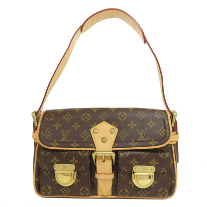 LOUIS VUITTON ルイヴィトン M40027 ハドソン ハンドバッグ モノグラムキャンバス レディース 中古