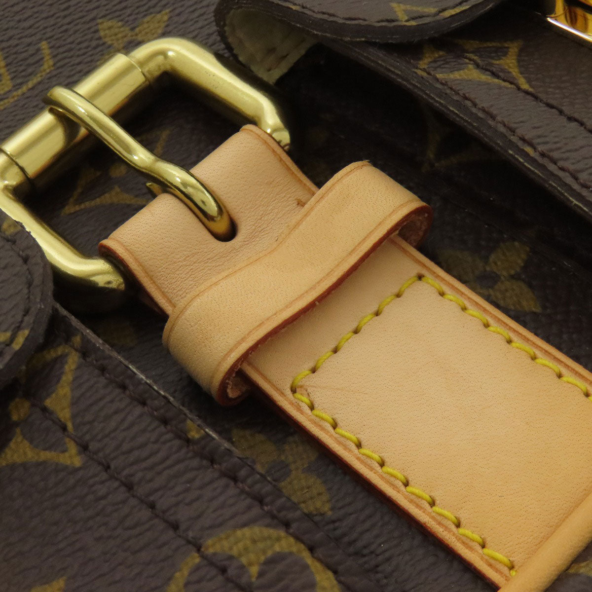 LOUIS VUITTON ルイヴィトン M40027 ハドソン ハンドバッグ モノグラムキャンバス レディース 中古