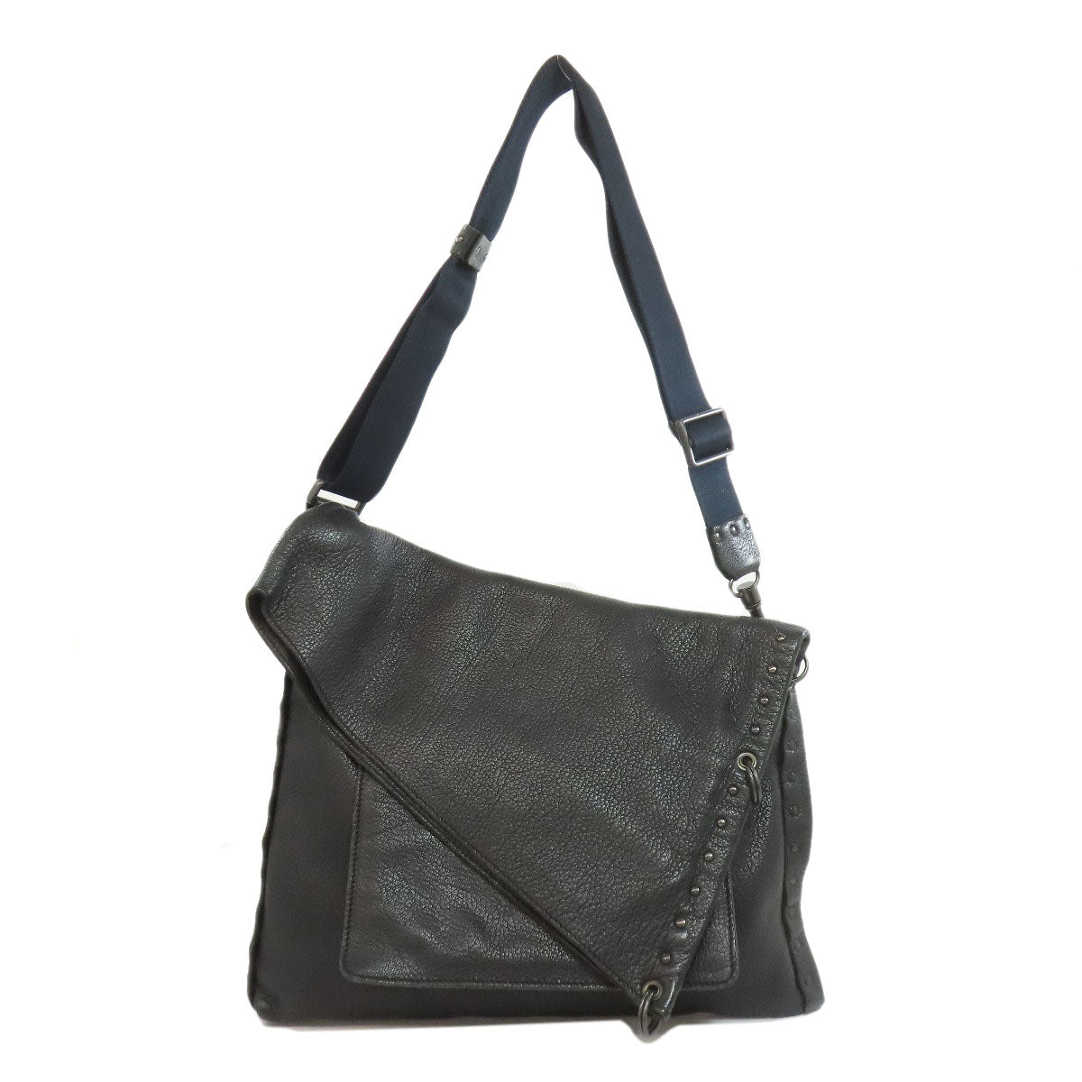 BOTTEGA VENETA ボッテガヴェネタ スタッズ ショルダーバッグ レザー レディース 中古