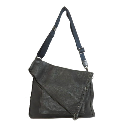 BOTTEGA VENETA ボッテガヴェネタ スタッズ ショルダーバッグ レザー レディース 中古