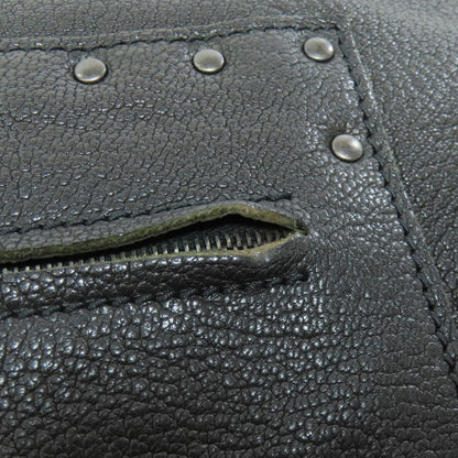 BOTTEGA VENETA ボッテガヴェネタ スタッズ ショルダーバッグ レザー レディース 中古