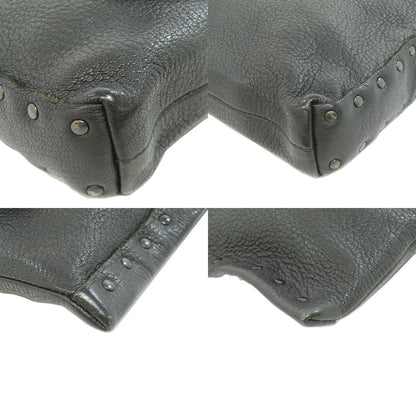BOTTEGA VENETA ボッテガヴェネタ スタッズ ショルダーバッグ レザー レディース 中古