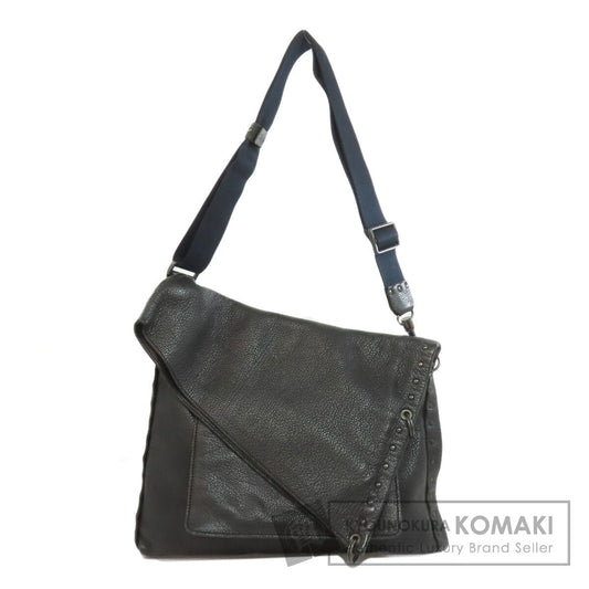 BOTTEGA VENETA ボッテガヴェネタ スタッズ ショルダーバッグ レザー レディース 中古