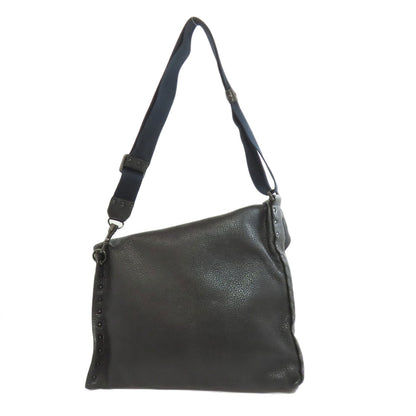 BOTTEGA VENETA ボッテガヴェネタ スタッズ ショルダーバッグ レザー レディース 中古