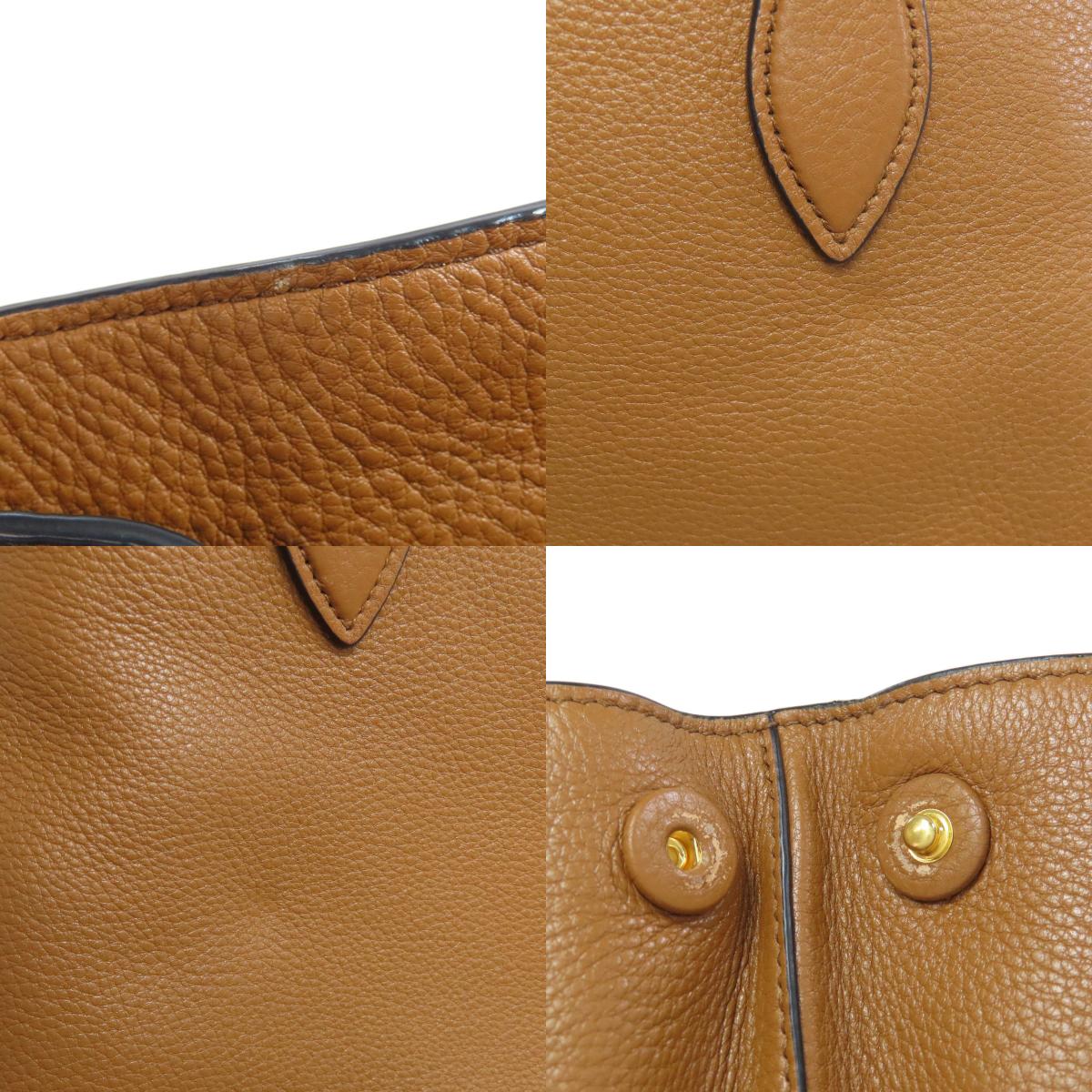 PRADA プラダ 2WAY トートバッグ カーフ レディース 中古