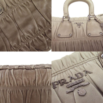 PRADA プラダ 2WAY ハンドバッグ カーフ レディース 中古