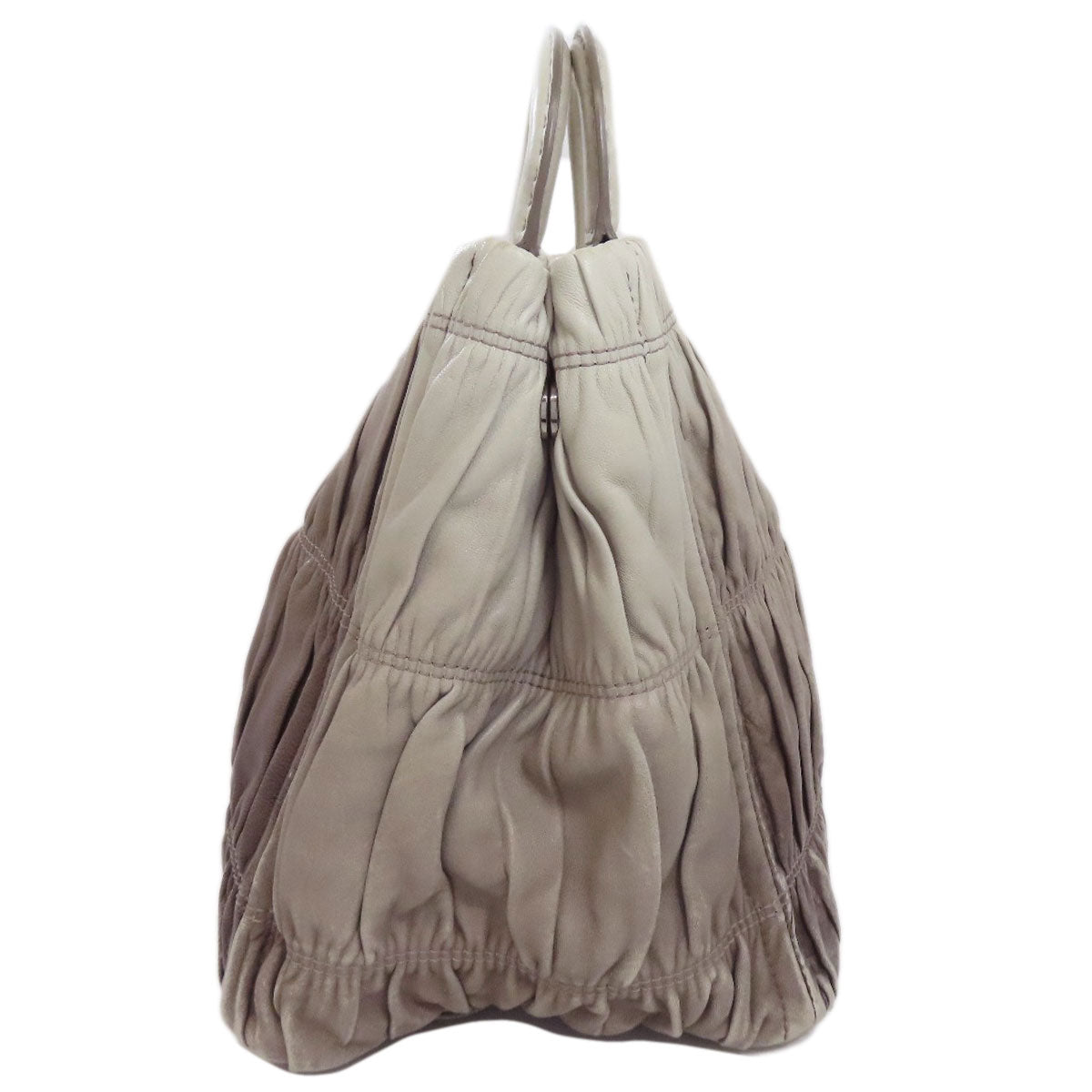 PRADA プラダ 2WAY ハンドバッグ カーフ レディース 中古