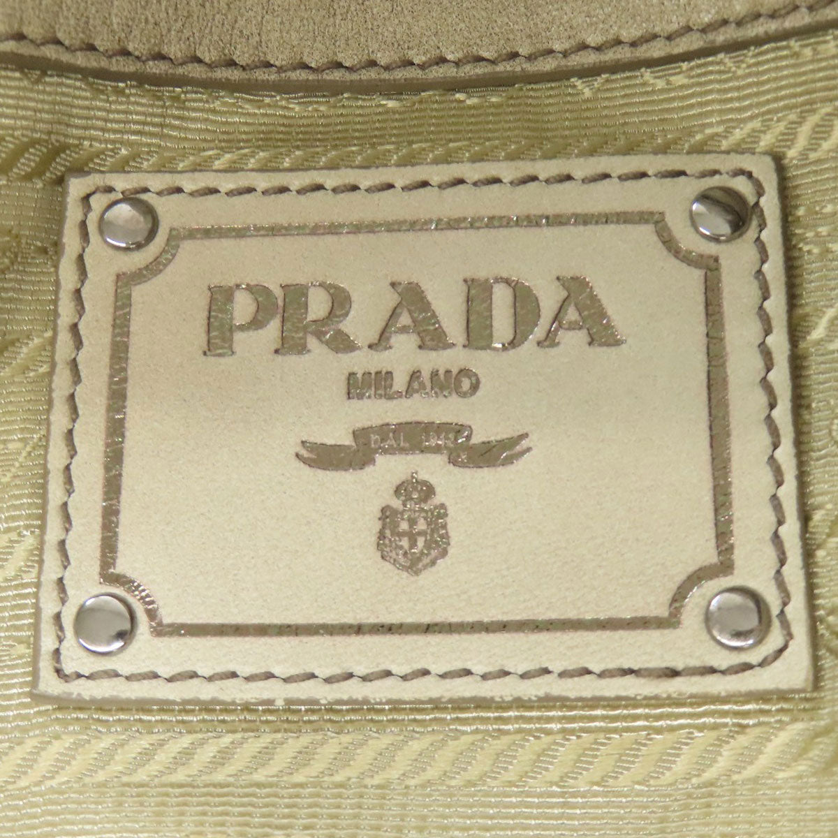 PRADA プラダ 2WAY ハンドバッグ カーフ レディース 中古