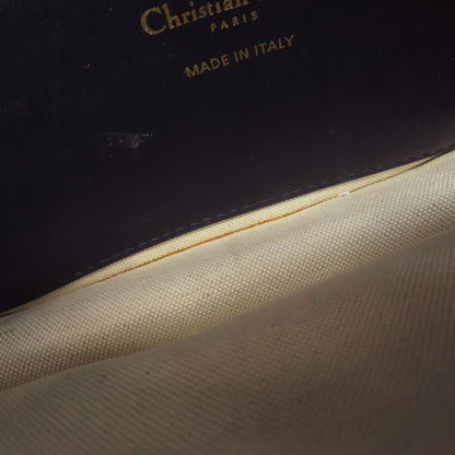 CHRISTIAN DIOR クリスチャンディオール チェーンウォレット トロッター柄 長財布（小銭入れあり） キャンバス レディース 中古
