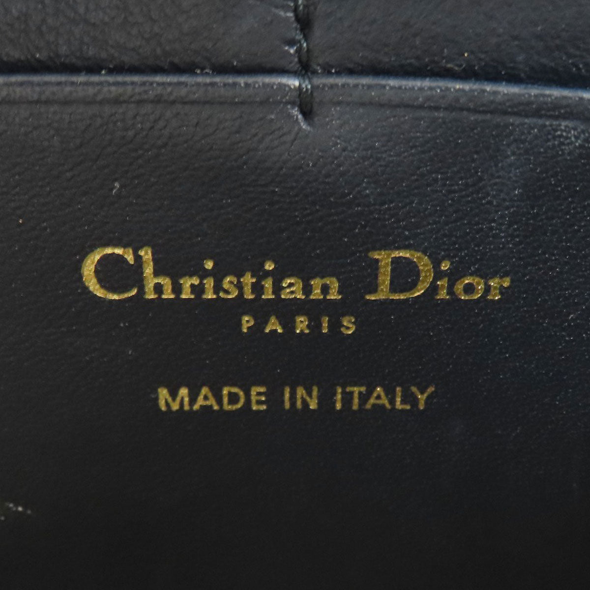 CHRISTIAN DIOR クリスチャンディオール チェーンウォレット トロッター柄 長財布（小銭入れあり） キャンバス レディース 中古