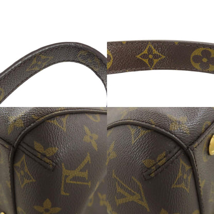 LOUIS VUITTON ルイヴィトン M41056 モンテーニュMM ハンドバッグ モノグラムキャンバス レディース 中古