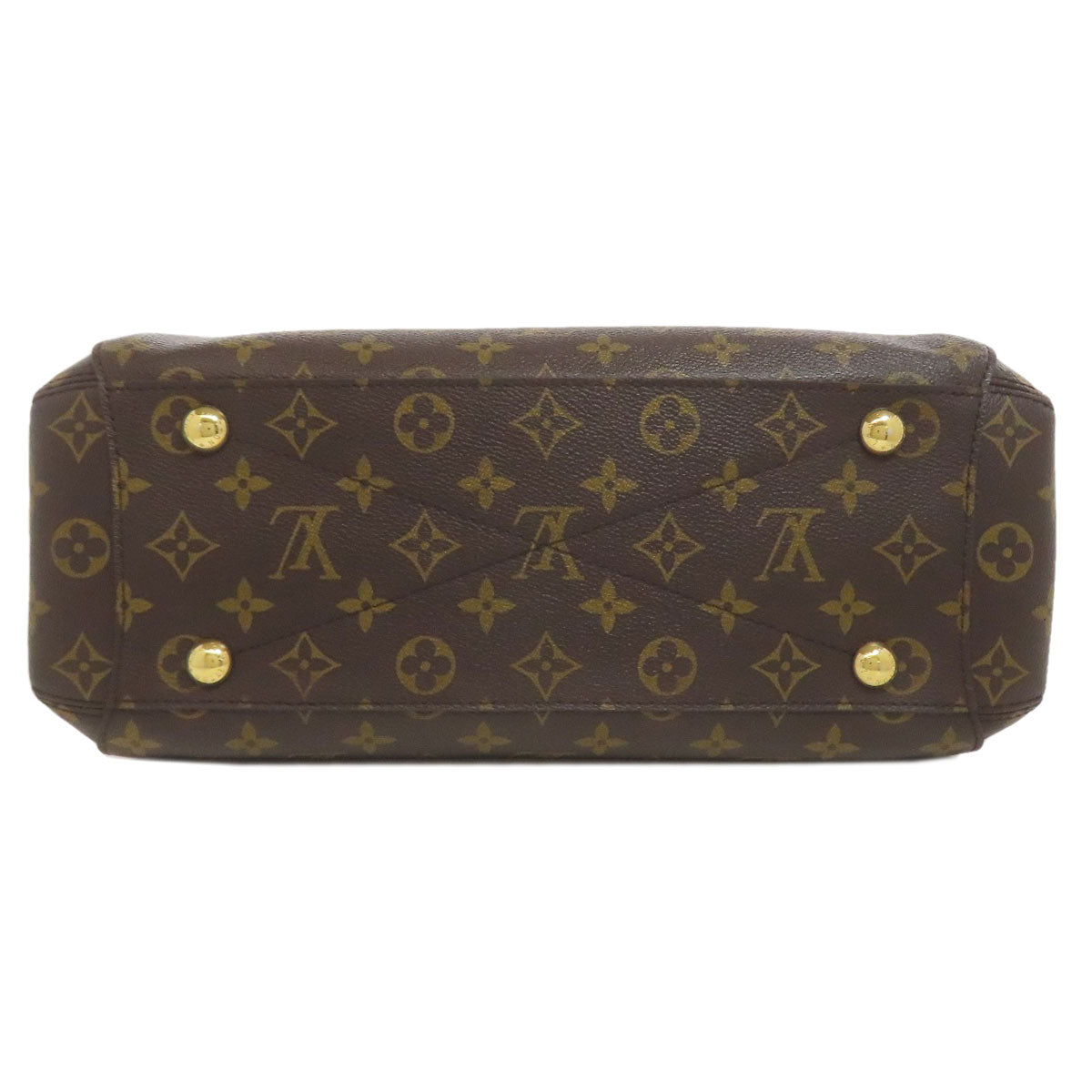 LOUIS VUITTON ルイヴィトン M41056 モンテーニュMM ハンドバッグ モノグラムキャンバス レディース 中古