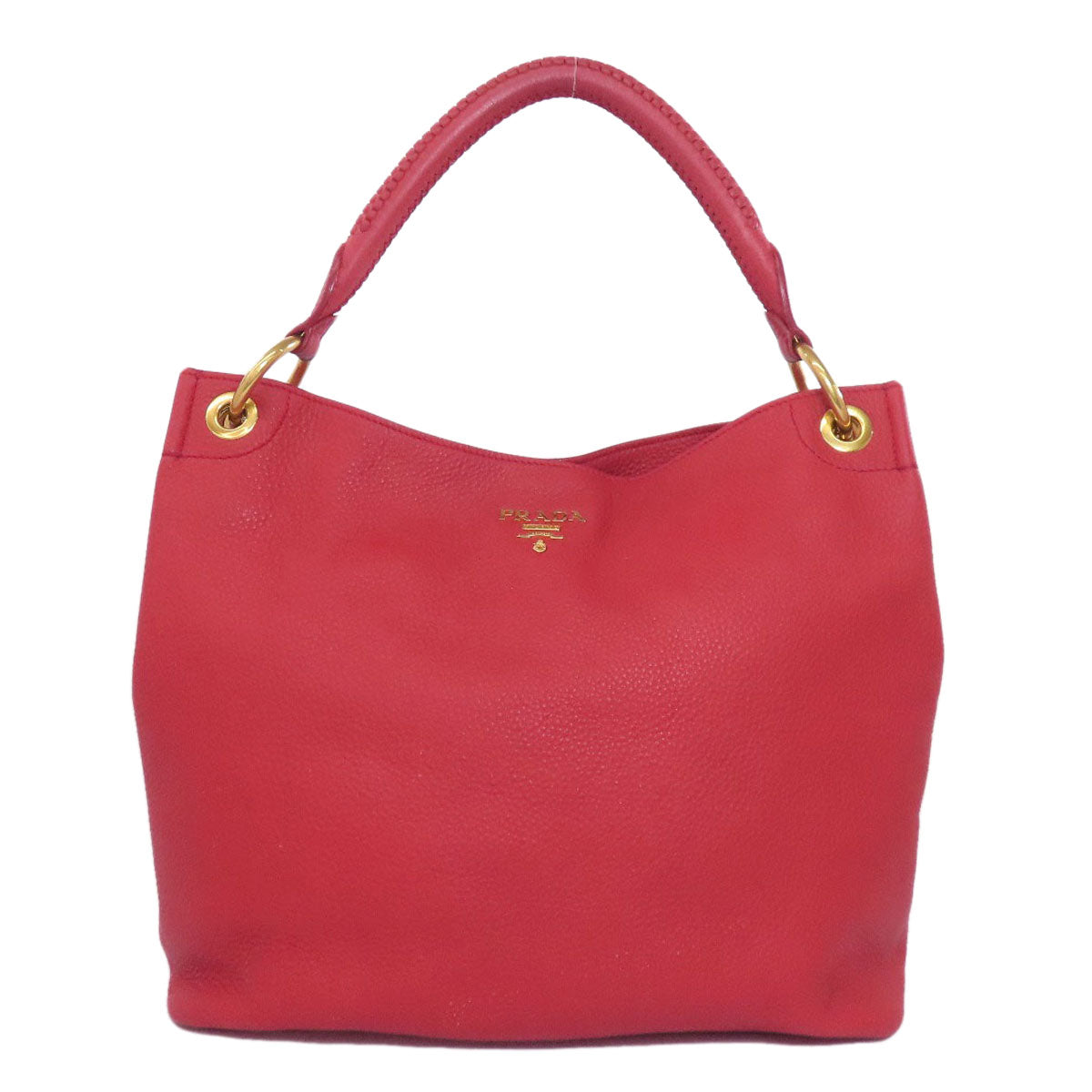 PRADA プラダ ワンショルダー ショルダーバッグ カーフ レディース 中古
