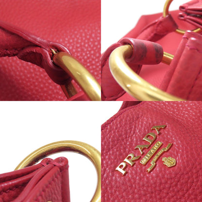 PRADA プラダ ワンショルダー ショルダーバッグ カーフ レディース 中古