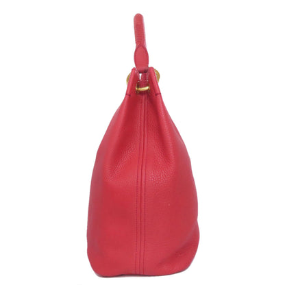 PRADA プラダ ワンショルダー ショルダーバッグ カーフ レディース 中古