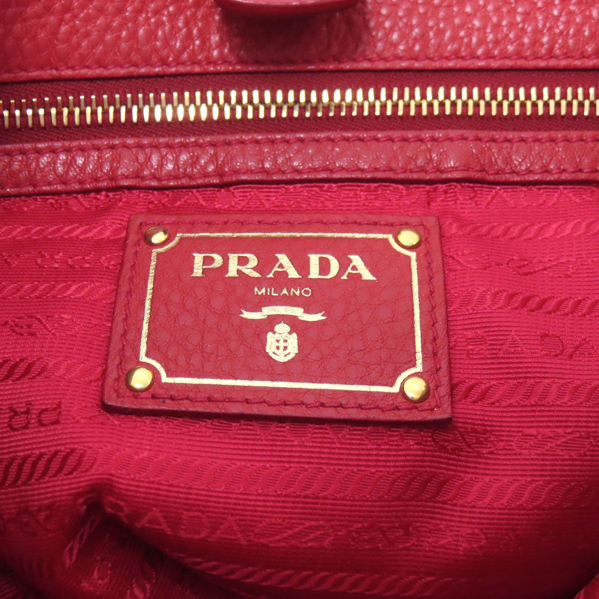 PRADA プラダ ワンショルダー ショルダーバッグ カーフ レディース 中古