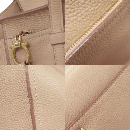 Salvatore Ferragamo サルヴァトーレフェラガモ エイミー ガンチーニ金具 トートバッグ レザー レディース 中古