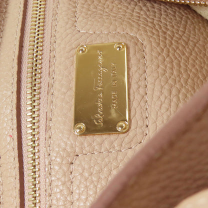 Salvatore Ferragamo サルヴァトーレフェラガモ エイミー ガンチーニ金具 トートバッグ レザー レディース 中古