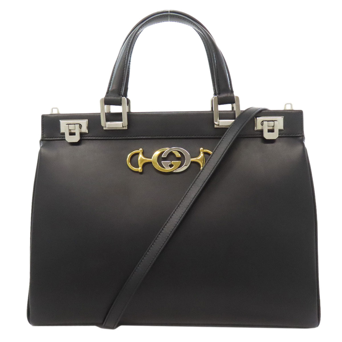 GUCCI グッチ 564714 ズゥミ 2WAY ハンドバッグ カーフ レディース 中古