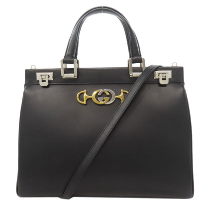 GUCCI グッチ 564714 ズゥミ 2WAY ハンドバッグ カーフ レディース 中古