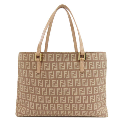 FENDI フェンディ ズッキーノ ハンドバッグ キャンバス レディース 中古