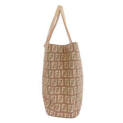 FENDI フェンディ ズッキーノ ハンドバッグ キャンバス レディース 中古