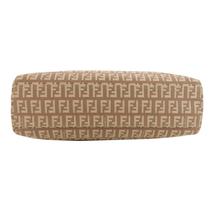 FENDI フェンディ ズッキーノ ハンドバッグ キャンバス レディース 中古