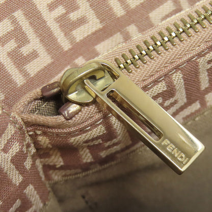FENDI フェンディ ズッキーノ ハンドバッグ キャンバス レディース 中古