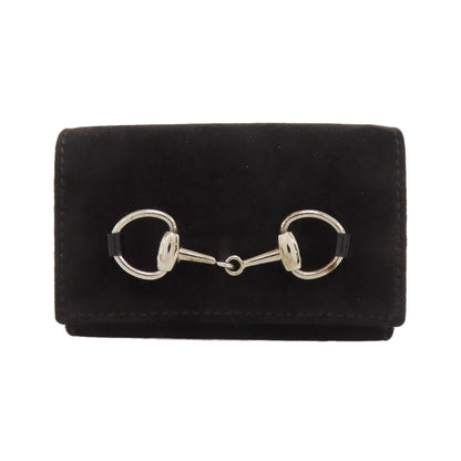 GUCCI グッチ 088・0959・810・0 ホースビット キーケース スウェード レディース 中古