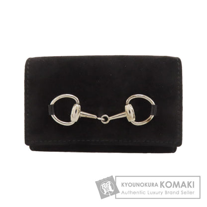 GUCCI グッチ 088・0959・810・0 ホースビット キーケース スウェード レディース 中古