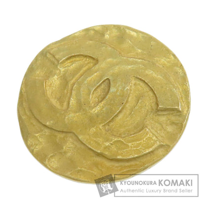CHANEL シャネル ココマーク ブローチ 金属製 レディース 中古
