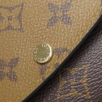 LOUIS VUITTON ルイヴィトン M82157 ポルトフォイユ・エミリー 長財布（小銭入れあり） モノグラムリバース レディース 中古