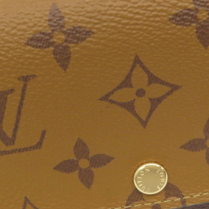 LOUIS VUITTON ルイヴィトン M82157 ポルトフォイユ・エミリー 長財布（小銭入れあり） モノグラムリバース レディース 中古