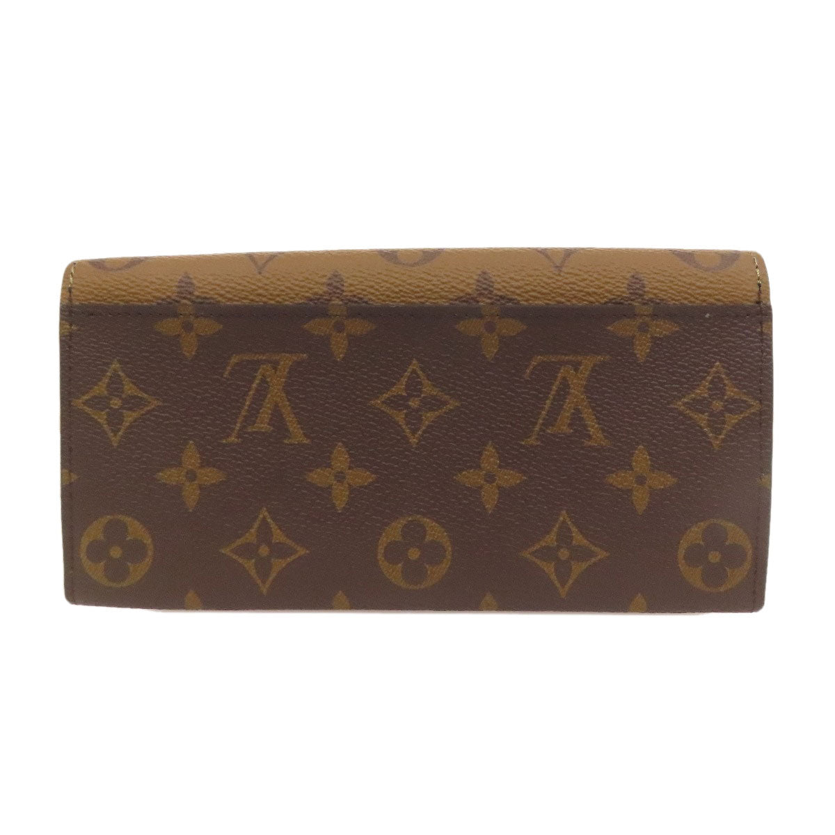 LOUIS VUITTON ルイヴィトン M82157 ポルトフォイユ・エミリー 長財布（小銭入れあり） モノグラムリバース レディース 中古