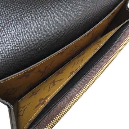 LOUIS VUITTON ルイヴィトン M82157 ポルトフォイユ・エミリー 長財布（小銭入れあり） モノグラムリバース レディース 中古