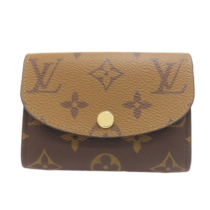LOUIS VUITTON ルイヴィトン M82333 ポルトモネ・ロザリ コインケース モノグラムリバース レディース 中古