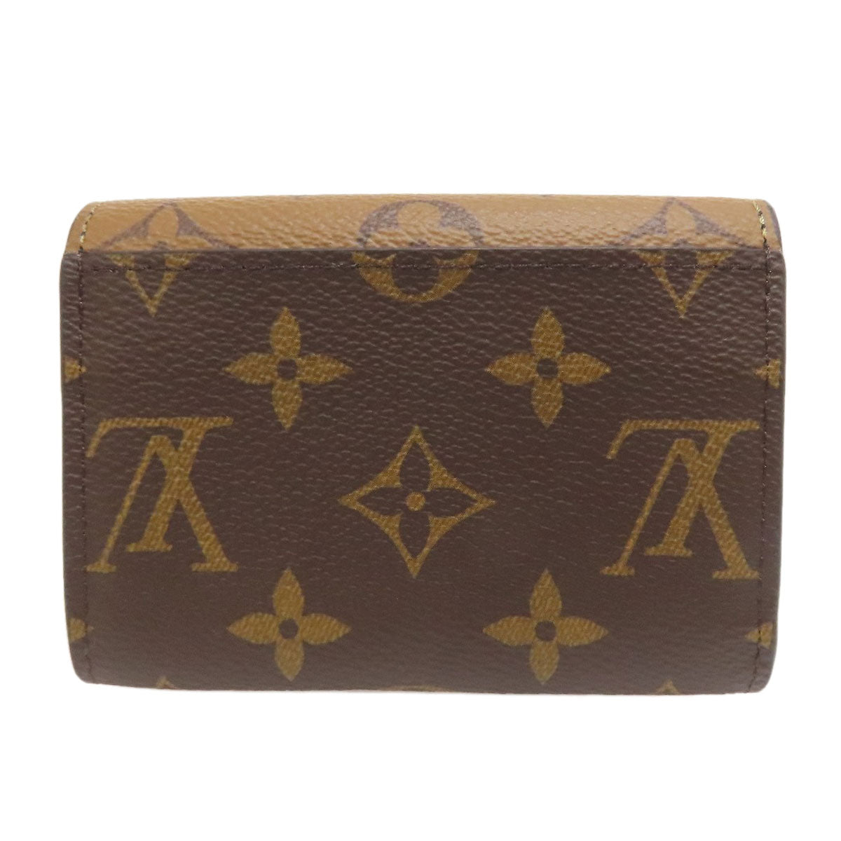 LOUIS VUITTON ルイヴィトン M82333 ポルトモネ・ロザリ コインケース モノグラムリバース レディース 中古